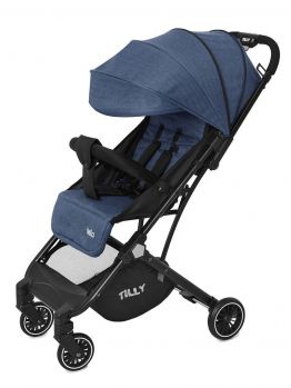 Коляска прогулочная Baby Tilly Bella T-163, Blue (Синий)