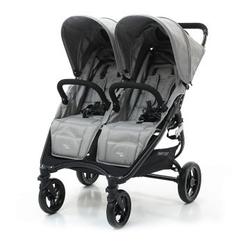 Прогулочная коляска для двойни Valco Baby Snap Duo, Cool Grey (Серый)