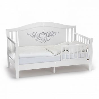 Детская кровать-диван Nuovita Stanzione Verona Div Cuore, Bianco (Белый)
