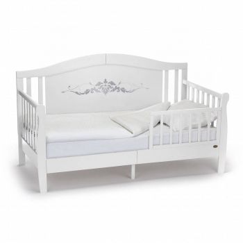 Детская кровать-диван Nuovita Stanzione Verona Div Ornamento, Bianco (Белый)