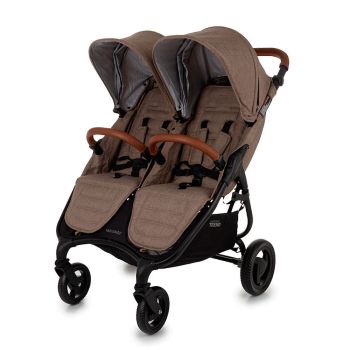 Прогулочная коляска для двойни Valco Baby Snap Duo Trend, Cappuccino (Капучино)