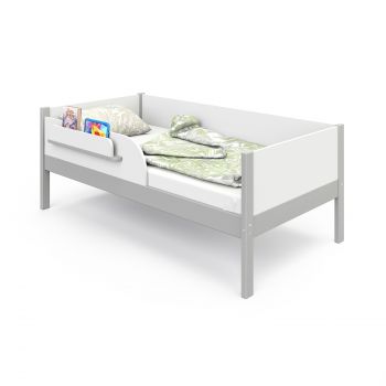 Подростковая кровать Sweet Baby Paola, Bianco Grigio (Серый / Белый)