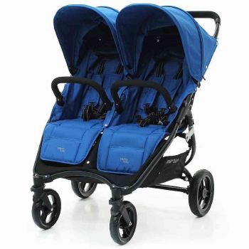 Прогулочная коляска для двойни Valco Baby Snap Duo, Ocean Blue (Синий)