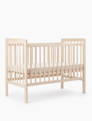 Детская кровать Happy Baby Mirra Light (Комплект c матрасом), Natural (Натуральный)