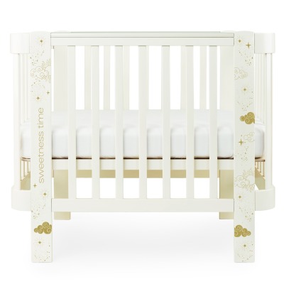 Детская кровать-трансформер Happy Baby Mommy Love + комплект расширения, Milky (Молочный)