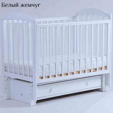 Детская кровать Лель-Кубаньлессстрой Кубаночка-5 (маятник универсальный, с ящиком) - вид 3 миниатюра