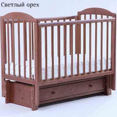 Детская кровать Лель-Кубаньлессстрой Кубаночка-5 (маятник универсальный, с ящиком) - вид 5 миниатюра