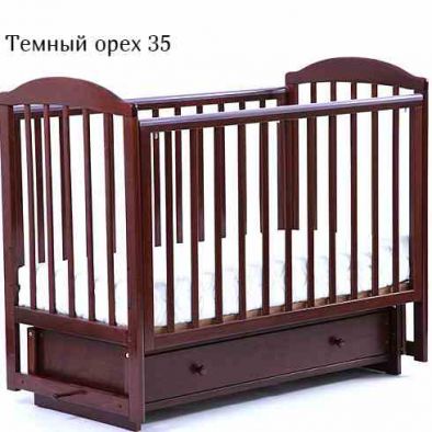 Детская кровать Лель-Кубаньлессстрой Кубаночка-5 (маятник универсальный, с ящиком) - вид 9 миниатюра
