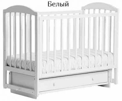 Детская кровать Лель-Кубаньлессстрой Кубаночка-5 (маятник универсальный, с ящиком) - вид 15 миниатюра