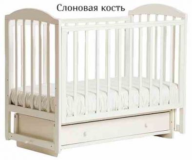 Детская кровать Лель-Кубаньлессстрой Кубаночка-5 (маятник универсальный, с ящиком) - вид 17 миниатюра