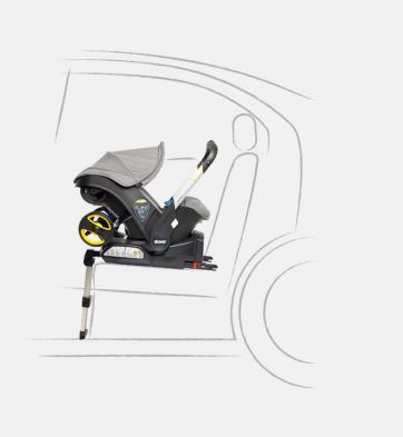 База Isofix для коляски-автокресла Doona - вид 3 миниатюра