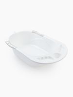 Детская ванна Happy Baby Bath Comfort, Warm Grey (Белый / Серый) - вид 1 миниатюра
