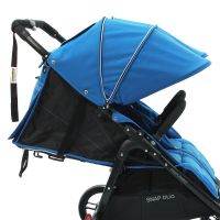 Прогулочная коляска для двойни Valco Baby Snap Duo, Ocean Blue (Синий) - вид 2 миниатюра