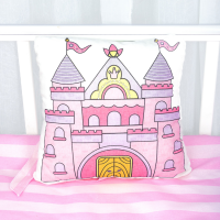 Комплект в кроватку Золотой Гусь серия Принцесса, Pretty Princess (Розовый) - вид 9 миниатюра