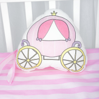 Комплект в кроватку Золотой Гусь серия Принцесса, Pretty Princess (Розовый) - вид 13 миниатюра