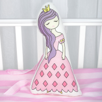Комплект в кроватку Золотой Гусь серия Принцесса, Pretty Princess (Розовый) - вид 17 миниатюра