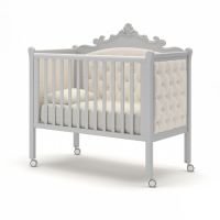 Детская кровать Gandylyan Лиона (Без маятника, без ящика), Белая ночь - вид 1 миниатюра
