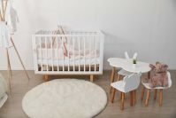 Детская кровать Happy Baby Mirra, Белый - вид 8 миниатюра