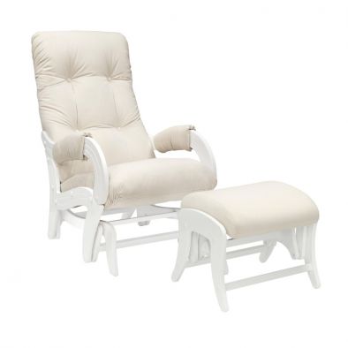 Кресло-качалка для кормления + пуф Milli Care - вид 1 миниатюра