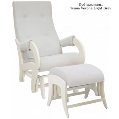 Комплект Milli Ice (кресло-качалка для кормления + пуф) - вид 7 миниатюра