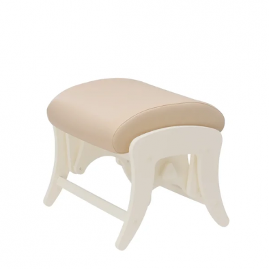 Комплект Milli Smile с карманами (кресло-качалка для кормления + пуф), Дуб Шампань / Эко-кожа Polaris Beige (Бежевый) - вид 15 миниатюра