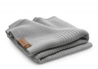 Одеяло Bugaboo Wool, Light Grey Melange (Светло-Серый Меланж) - вид 1 миниатюра