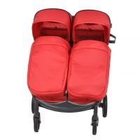 Прогулочная коляска для двойни Pituso Duocity PU, Red / Красный - вид 21 миниатюра