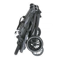 Прогулочная коляска для двойни Pituso Duocity PU, Dark Grey / Темно-серый - вид 33 миниатюра