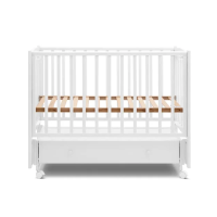 Детская кровать Woodix Colibri Go (маятник универсальный), Белый - вид 14 миниатюра
