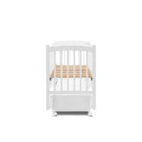 Детская кровать Woodix Colibri Go (маятник универсальный), Белый - вид 16 миниатюра
