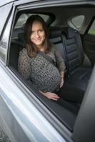 Адаптер для удержания ремня безопасности для беременных BeSafe Pregnant, Серый - вид 3 миниатюра