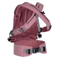 Рюкзак-переноска BeSafe Haven Premium-Leaf, Haze (Розовый) - вид 2 миниатюра