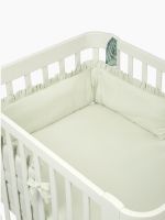 Бортик в кроватку Happy Baby, Sage (Шалфей) - вид 3 миниатюра