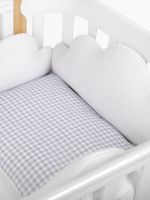 Набор бортиков на кроватку Happy Baby, Облако (3 штуки) - вид 5 миниатюра