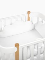 Набор бортиков на кроватку Happy Baby, Облако (3 штуки) - вид 9 миниатюра
