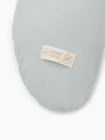 Подушка для беременных Happy Baby Стираный Лён, Mint (Мятный) - вид 2 миниатюра