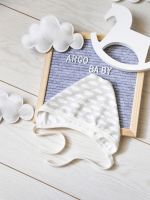 Комплект для малыша Argo Baby, Облачка / Серый (5 предметов) - вид 3 миниатюра