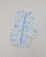 Пеленка-кокон Argo Baby, Облачка (Голубой) - вид 1 миниатюра