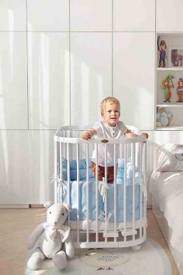 Детская кровать-трансформер ComfortBaby SmartTrip 5 в 1, Белоснежный - вид 7 миниатюра