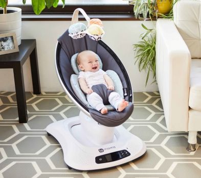 Электронное кресло-качалка для новорожденных 4moms MamaRоо 4.0