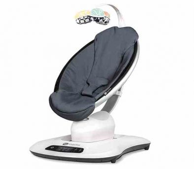 Электронное кресло-качалка для новорожденных 4moms MamaRоо 4.0 - вид 7 миниатюра