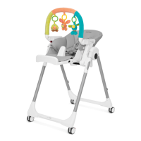 Развивающая дуга с игрушками Peg-Perego Play Bar High Chair - вид 1 миниатюра