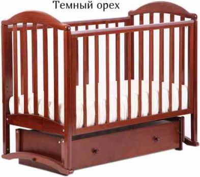 Детская кровать Лель-Кубаньлесстрой Лилия (маятник продольный) - вид 1 миниатюра