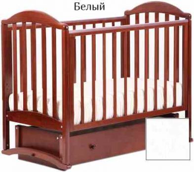 Детская кровать Лель-Кубаньлесстрой Лилия (маятник продольный) - вид 3 миниатюра
