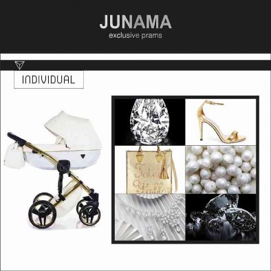 Коляска 3 в 1 Junama Diamond Individual - вид 5 миниатюра