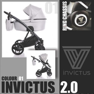 Коляска 2 в 1 Invictus 2.0 (Шасси Антрацит) - вид 83 миниатюра