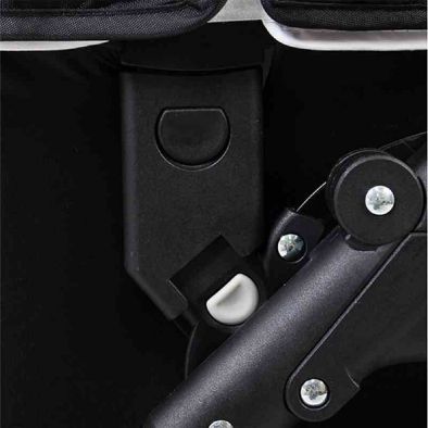Люлька Valco baby External Bassinet для колясок Snap Duo, Dove Grey (Графит) - вид 13 миниатюра